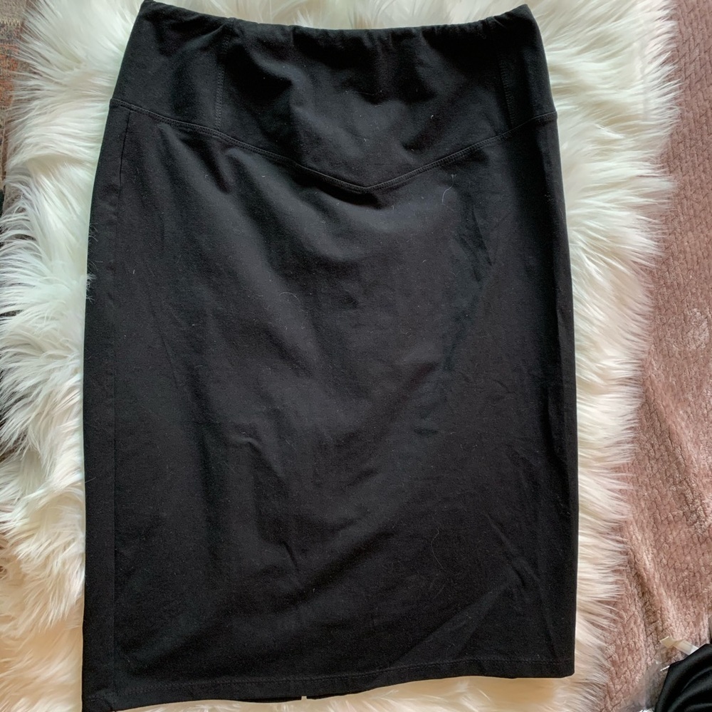 WOMEN IN CONTROL Black Pencil Skirt Size M